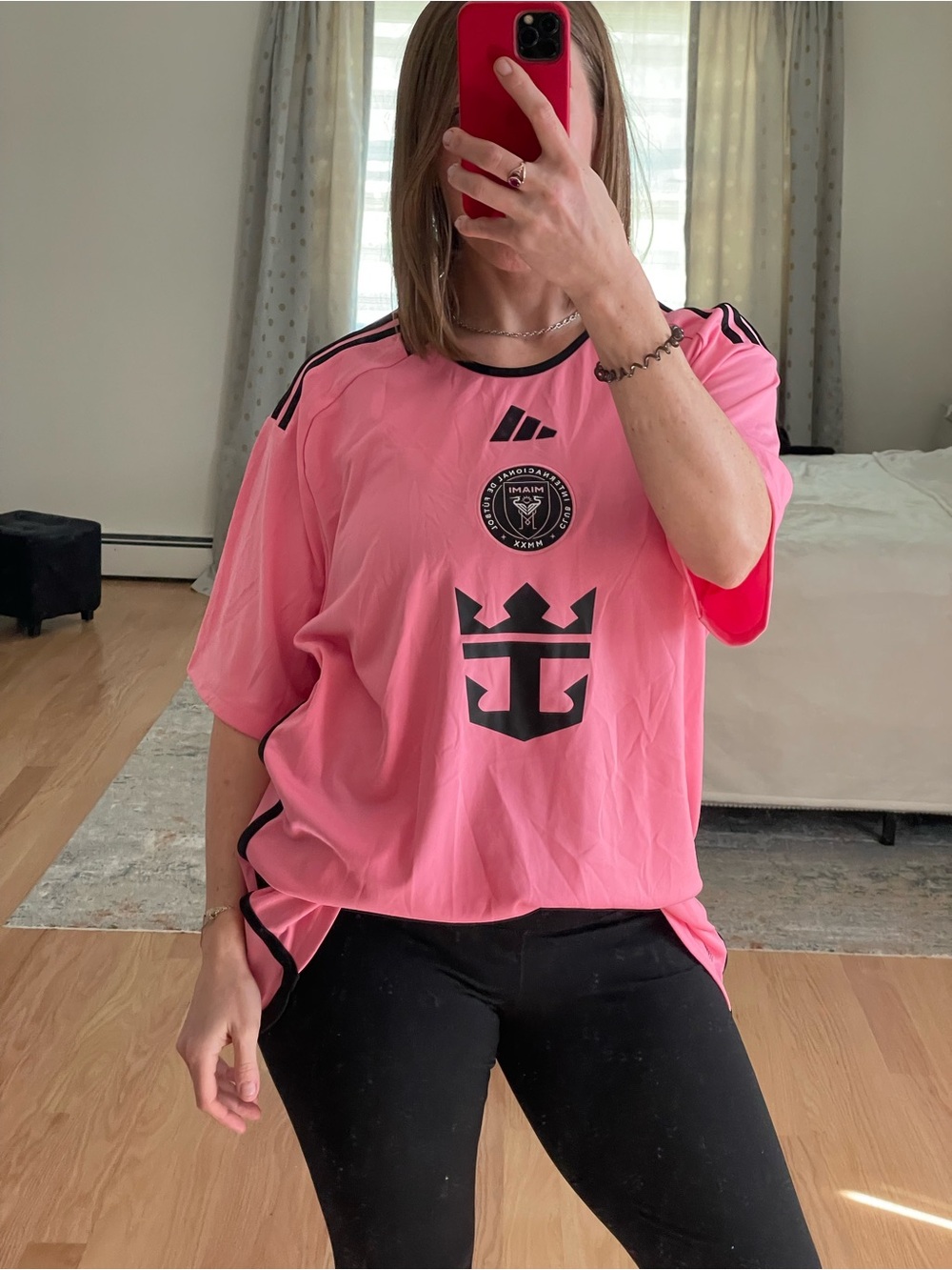 Adidas Pink Soccer Jersey #10 LEO MESSI 🩷🩷